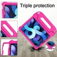 thumbnail image 2 of iPad Air 5th/4th Generation Case for Kids (10.9", 2022/2020), iPad Pro 11 Inch Case 2021/2020/2018 w/Screen Protector & Pencil Holder, Shockproof Handle Stand Cover, 2 of 7