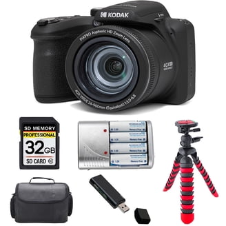 Kodak PIXPRO AZ405 Point Photo Zoom Digital Camera (Black) +
