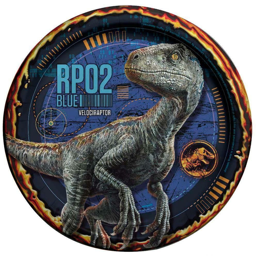Party Supplies Jurassic World Small Plates 8ct