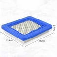 thumbnail image 5 of Ettsollp Air Filter for Briggs & Stratton 491588 And for Craftsman 3364 Easy Installation Extend Engine Life Lawn Mower Air Strainer with Spark Plugs, 5 of 7