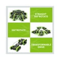 thumbnail image 2 of RC Stunt Car 2.4Ghz Special Effects Transform Tank Straight 360 Rotate Transformable Drive Hot Speed Racing, 2 of 8