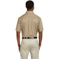 thumbnail image 4 of Harriton Chemise à Manches Courtes en Sergé pour Hommes Easy BlendTM avec Libération de Taches, 4 of 4