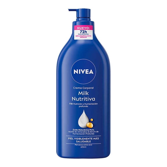 Body milk nutritiva Nivea Body milk Crema corporal body milk 625 ml