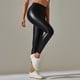 thumbnail image 5 of Pantalones de cuero con costuras de cuero brillante, pantalones sexis ajustados y elásticos de cintura alta para mujer, 5 of 6
