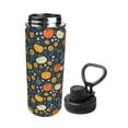 thumbnail image 2 of Naloa Pumpkins And Sunflowers2 18oz Sports Insulated Kettle, Stainless Steel Insulated Cup for Women Men for Fitness, Gym & Outdoor, 2 of 7