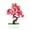 Red, variant on New Arrival! Desktop living room artificial flower ornaments green (with basin): Artificial Plants Bonsai Trees Plants Greenery Japanese Bonsai Tree Desktop Display Simulation Living Room Zen Garden
