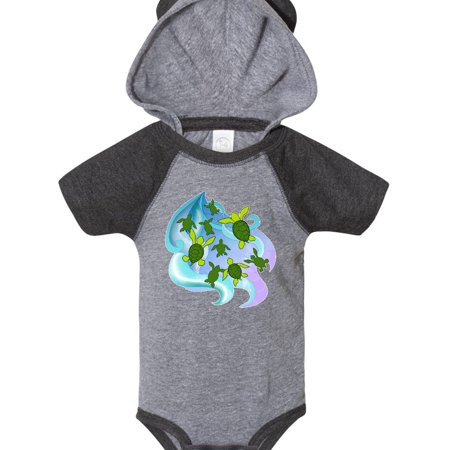 

Inktastic Sea Turtles Swimming Gift Baby Boy or Baby Girl Bodysuit