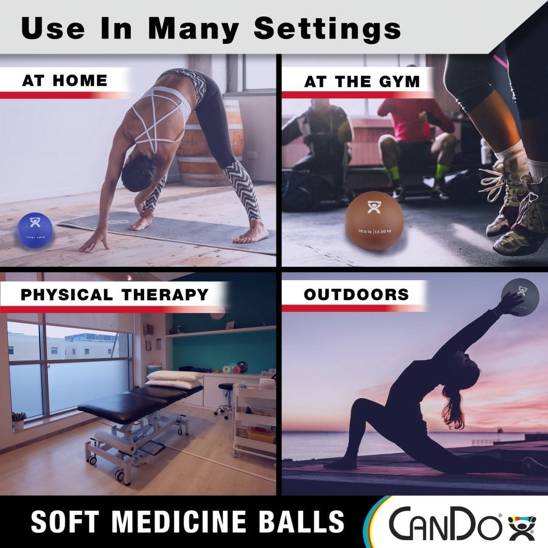 CanDo PT Soft Medicine Ball