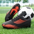 thumbnail image 6 of Fdrone Men's Women's Soccer Cleats Breathable Adult Professional Football Athletic Training Lace-Up Outdoor Durable Firm Ground Lightweight Adult Rugby Shoes Football Shoes, 6 of 9
