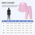thumbnail image 4 of Daiia Breast Cancer Awareness 1 for Men's Long-Sleeved Pajama Set – Soft & Comfortable Sleepwear Button-Up Pajamas Cozy Lounge Wear-Medium, 4 of 7