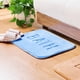 thumbnail image 3 of Alfombra azul para baño y dormitorio, antideslizante, absorbente de agua, 3 of 6