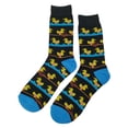 thumbnail image 3 of Duck Target Cartoon Socks, Womens & Mens Fun Novelty Crew Character 360 Degree Artwork Designed Socks, 3 of 4