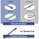 thumbnail image 3 of Uxcell 3/64" (1.2mm) 50ft (15M) 304 Cable de alambre de acero inoxidable 7x7, 3 of 5
