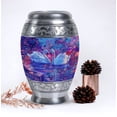 thumbnail image 5 of Surreal Swan Reflections Surreal Swan Reflections - Urn For Ashes Adult Woman - Spacious Large Urn For Adult Ashes - Distinguished Memorial Tribute 10 Inch, 5 of 5