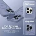 thumbnail image 6 of Magnetic for iPhone 13 Pro Max Case, [Compatible with MagSafe] [Full Camera Protection] Shockproof Protective Slim Translucent Matte Phone Case for iPhone 13 Pro Max 6.7'', Lavender Grey, 6 of 14