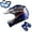 Shark Blue Bundle, variant on 1Storm Youth Motocross Helmet BMX MX ATV Dirt Bike Helmet HBOY Matt Star Pink + Goggles + MG Youth Pink Glove Bundle