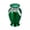 Green, variant on ievspot Decorative Pet Urn Moisture-proof Pet Urn Angel Wing Pet Ash Urn Forever Heart Keepsake Jar Waterproof Aluminum Alloy Cremation Urn for Cats Dogs