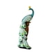 thumbnail image 4 of Estatua de pavo real, adorno de escritorio, regalo de inauguración de la casa, artesanía, escultura de resina Azul, 4 of 9