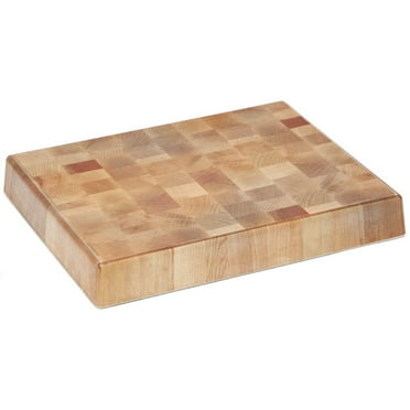 HUBERT® Butcher Block Design Display Riser Round - 6