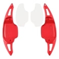 thumbnail image 1 of Steering Wheel Paddle Shifter Covers For Chevy Camaro 12-15 Aluminium Red, 1 of 12