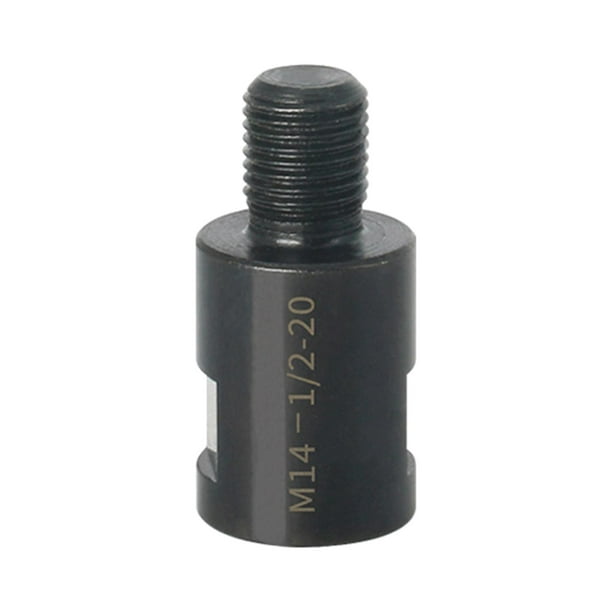 Adaptador convertidor de hilo,Adaptador Amoladora Angular M14 macho a 1/2''-20 hembra,Piezas del adaptador de rosca de varilla de tornillo convertidor M14,Convertidor de rosca para accesorio de