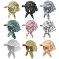 thumbnail image 4 of Fashionable Checker Baseball Caps Bandana Hats With Adjustable Tie Great For Student And Fitness Activity Sunproof, 4 of 8