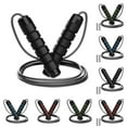 thumbnail image 2 of CSChome PVC-coated Steel Wire Rope Steel Wire Skipping Rope - 300CM, Adjustable Non-Slip Handle, Weight Training for Students, 2 of 7