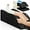 Black, variant on Leg Elevation Pillows, Wedge Pillow for After Surgery Or Rest, Memory Foam Leg Support Adjustable, Back Knee Hip Ankles Pain Relief, Knee Pillow for Sleeping Blood Circulation Blue
