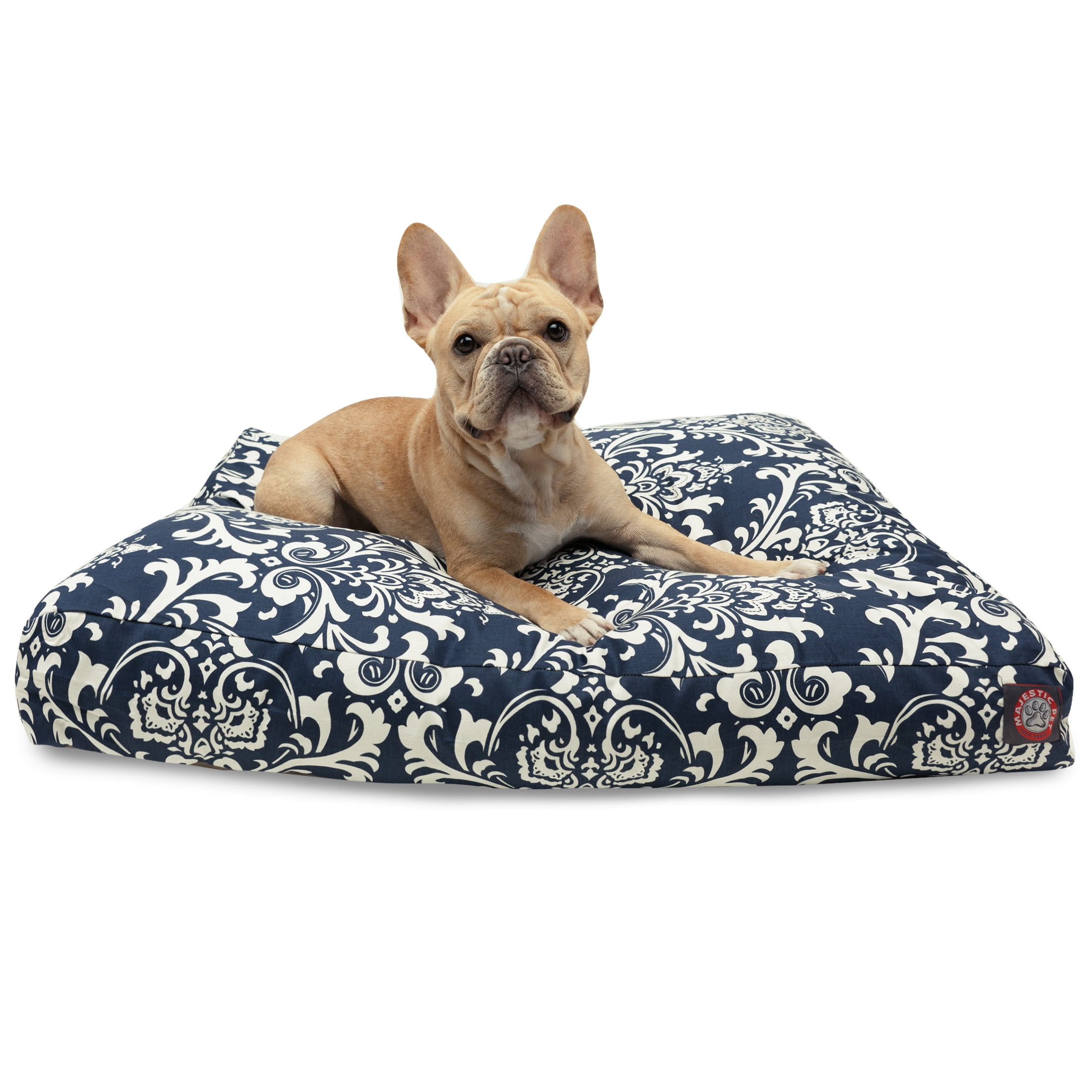 Majestic Pet French Quarter Rectangle Dog Bed Treated Polyester