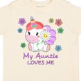 thumbnail image 4 of Inktastic My Auntie Loves Me Cute Unicorn Boys or Girls Toddler T-Shirt, 4 of 5