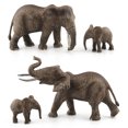 thumbnail image 3 of Amyove Realistic Elephant Model Toy Simulation Wild Animal Action Figures Kids Cognitive Toys For Birthday Gifts, 3 of 8
