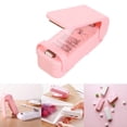 thumbnail image 2 of Yannee Mini Sealing Machine Package Bags Thermal Plastic Food Closure Portable Sealer Pink 1 Pcs, 2 of 6