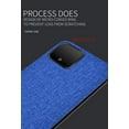 thumbnail image 5 of Ultra Thin Case for Google Pixel 5 Smartphone (6-Inch) - Plastic/Silicone/Fabric Composite Case, Slim Fit Lightweight Scratch Resistant Cell Phone Cover Sleeve (Blue), 5 of 5