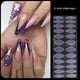 thumbnail image 2 of Molde de forma de uñas de 24 uds bandeja sin papel molde de Gel extendido herramientas de arte de uñas para salón, 2 of 6