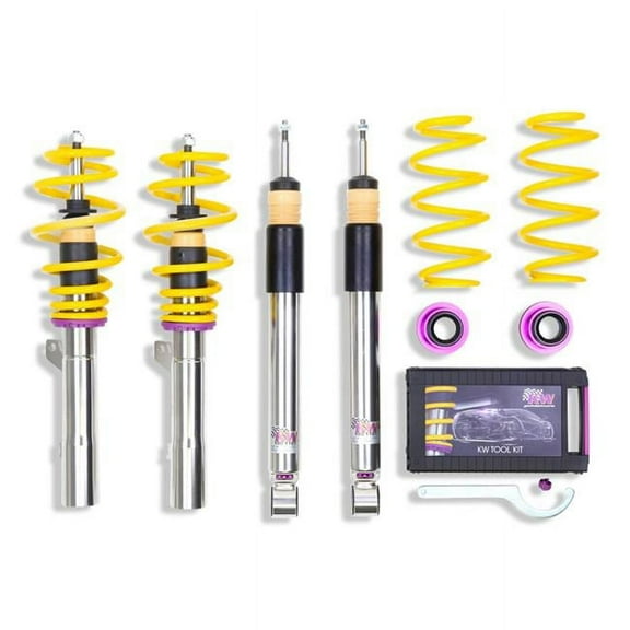 KW 352200DE V3 Coilover Kit for BMW X3 M F97 & X4 M F98 Fits select: 2020 BMW X3 M COMPETITION, 2020 BMW X4 M COMPETITION