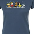 thumbnail image 3 of Peanuts - Group Skate - Juniors Fitted Graphic T-Shirt, 3 of 6
