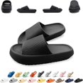 thumbnail image 1 of Women's original slippers, cloud shoes women, men's soft bathing slippers women, Schlappis clouds women's original, summer mules bathing slippers indoor/outdoor, 1 of 5