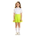 thumbnail image 4 of XAOFW Kids Back To School Skirts For Girls Lightweight Breathable Workout Skirt With Pockets Solid Color A Line Uniform Skirts For Girls Versatile Skirts 3-4 Years, 4 of 4