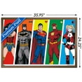 thumbnail image 3 of DC Comics - Rainbow Lines Wall Poster, 22.375" x 34", Framed, 3 of 3