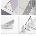 thumbnail image 4 of Furniture Corner Brackets Stainless Steel Strong and for Fixing Use 20 Pieces, 4 of 6