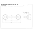 thumbnail image 2 of Kingston Brass Porte-Papier Toilette Victorien, 2 of 2