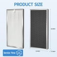 thumbnail image 2 of MA-40 Replacement Filter Compatible with Medify MA-40 Air Purifier MA-40A MA-40B, 3-in-1 H13 True HEPA Filter with Activated Carbon, Pre-Filter, 2-Pack for Clean Air, Easy Installation, 2 of 7