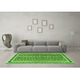 thumbnail image 3 of Ahgly Company Indoor Square Abstract Green Modern Area Rugs, 8' Square, 3 of 4