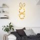 thumbnail image 5 of Decoración Bunny Garland con luces / Spring Wreath - Colgante hecho en apariencia de para decoraciones de Pascua para la Soledad corona de pascua, 5 of 10