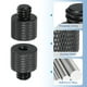 thumbnail image 3 of Adaptador de tornillo de trípode Uxcell 1/4" hembra a 3/8" macho, conectores de tuerca de trípode, tornillo de montaje de cámara, convertidor de doble cabeza de cámara 2 piezas, 3 of 7