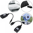 thumbnail image 2 of USB to RJ45 Adapter  USB 2.0 to RJ45 Ethernet Extension Extender Network Adapter Cable Wired LAN Ideal for Use with USB Cameras  Printers  Web Cameras  Keyboard  Mouse Extensions, 2 of 6