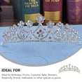 thumbnail image 2 of MasteelfCA Delicate Rhinestone Headdress Creative Bride Crown Decoration for Wedding, 2 of 8