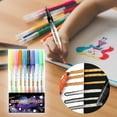 thumbnail image 2 of Painting Supplies Glitter Gel Pens for Coloring Books Metallic Markers Art Tools for Ink Drawing, 2 of 8