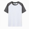 thumbnail image 4 of TOWED22 Boy's Short Sleeve Tees Crew Neck Graphic T-Shirts Funny Cartoon Print Casual Cotton Tops for Kids(Grey,9-10 Y), 4 of 4