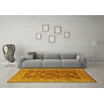thumbnail image 3 of Ahgly Company Indoor Rectangle Oriental Yellow Industrial Area Rugs, 6' x 9', 3 of 4
